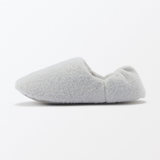 Kapcie ciepłe jasnoszare