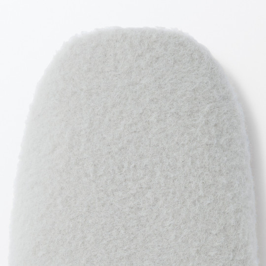 Kapcie ciepłe jasnoszare