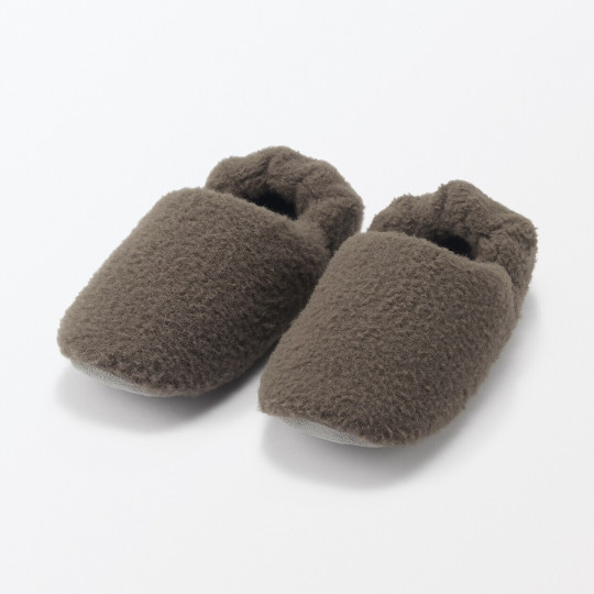 Kapcie ciepłe brązowe