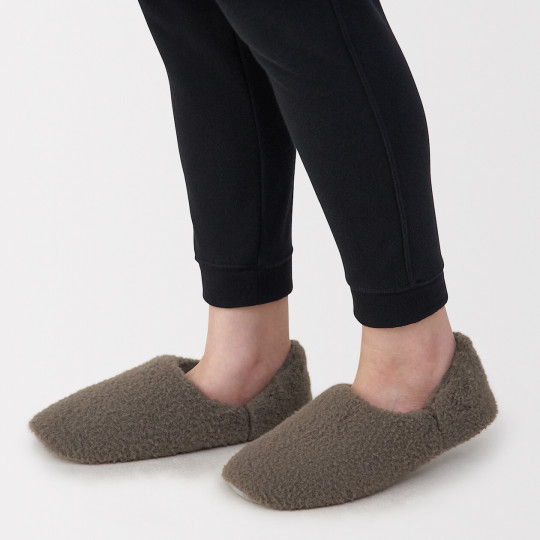 Kapcie ciepłe brązowe