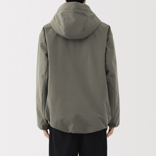 Kurtka puchowa z kapturem czarna