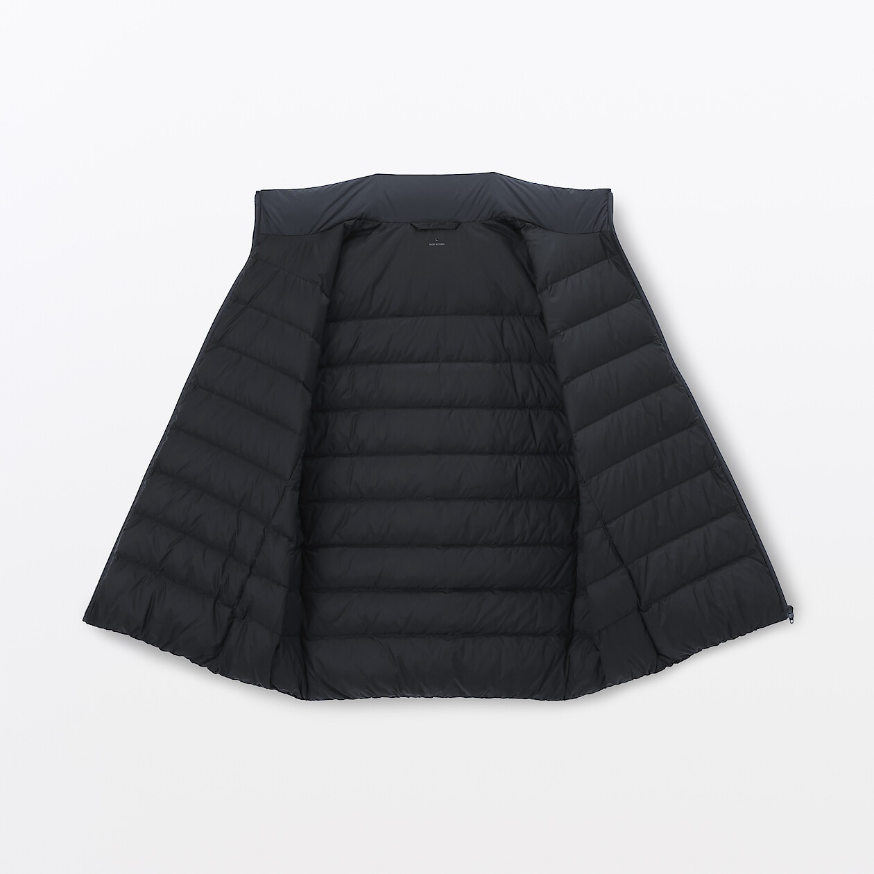 Lekka kamizelka puchowa granatowa