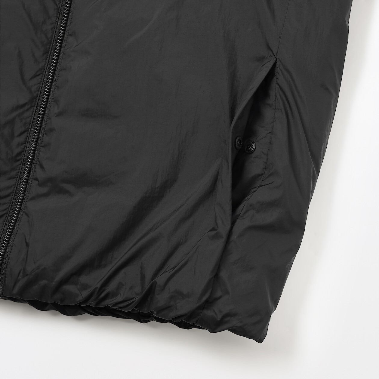 Lekka kamizelka puchowa czarna