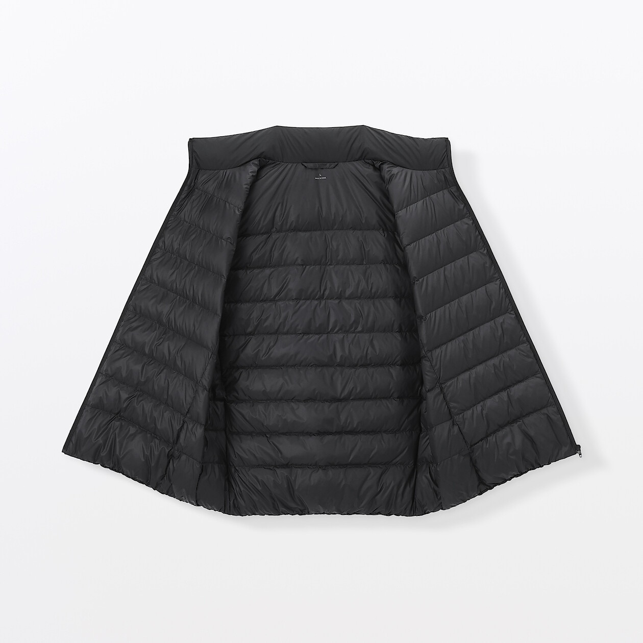 Lekka kamizelka puchowa czarna