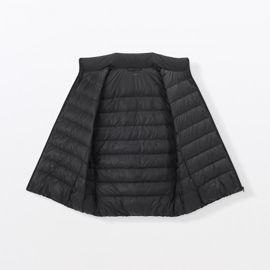 Lekka kamizelka puchowa czarna