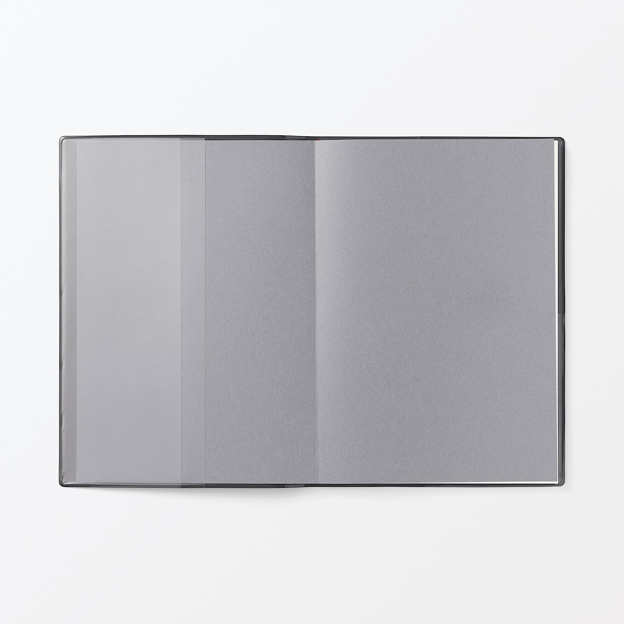 Kalendarz 2026 tygodniowy A5 winylowy grafitowy