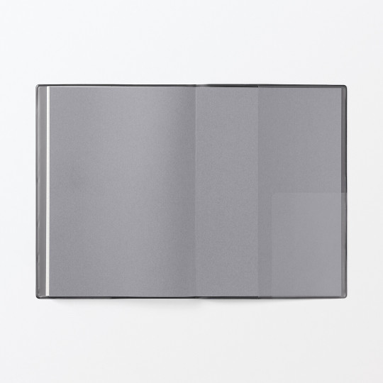 Kalendarz 2026 tygodniowy A6 winylowy grafitowy