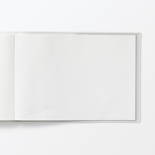 Kalendarz 2026 tygodniowy poziomy B5 winylowy biały