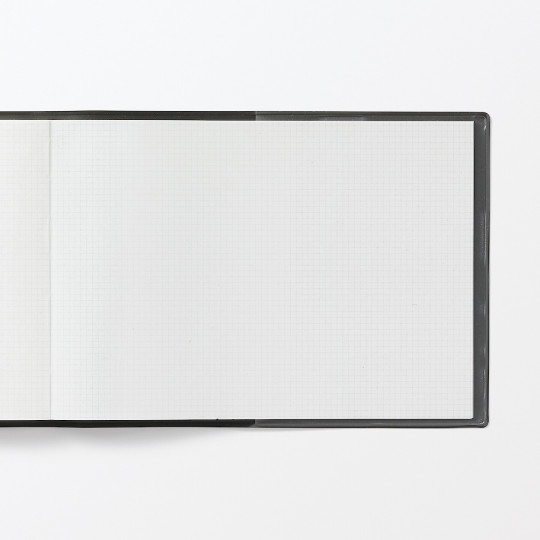 Kalendarz 2026 tygodniowy poziomy B5 winylowy grafitowy