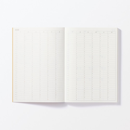 Kalendarz 2026 tygodniowy A5 papierowy