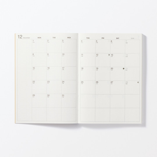 Kalendarz 2026 tygodniowy A5 papierowy