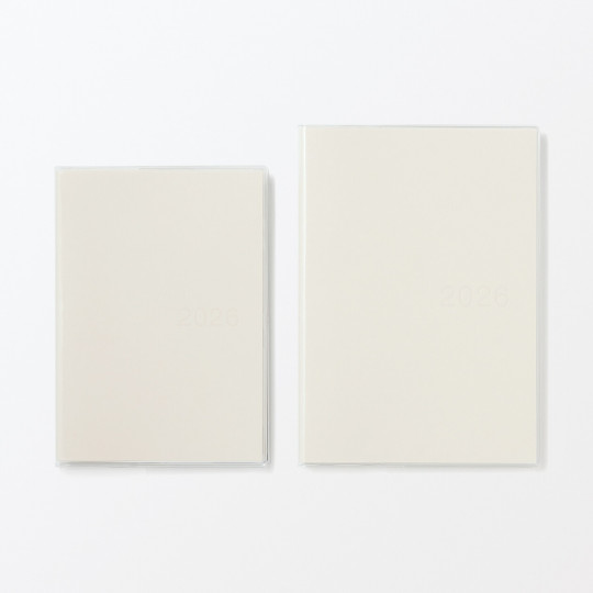 Kalendarz 2026 tygodniowy A5 układ pionowy biały