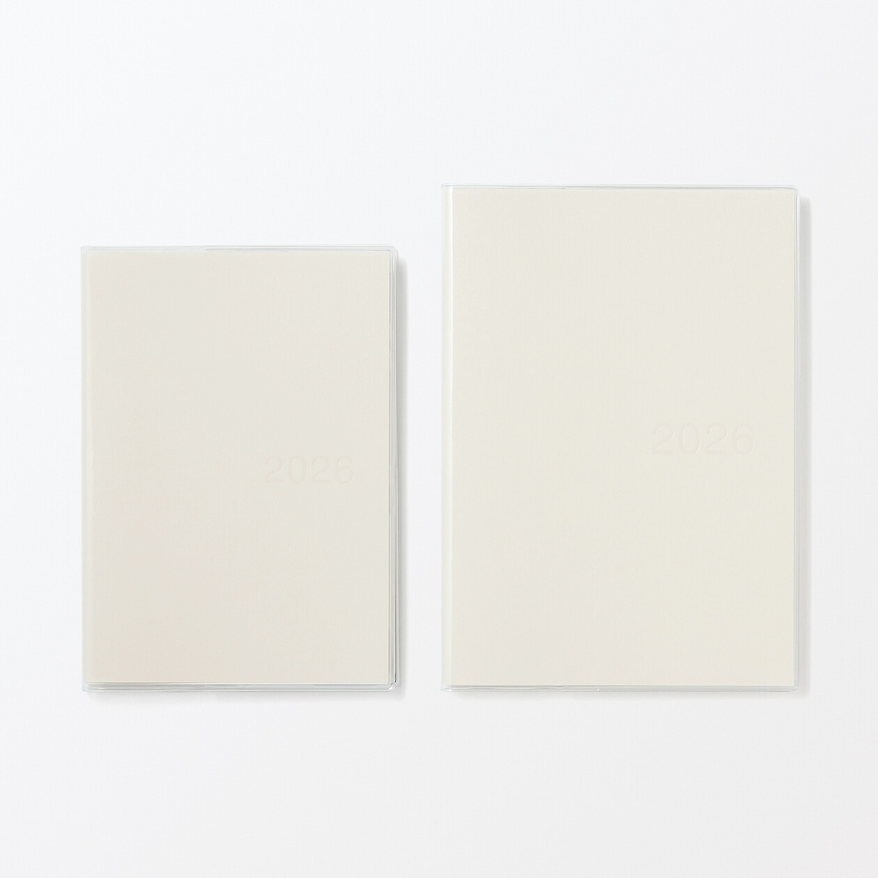 Kalendarz 2026 tygodniowy B6 układ pionowy biały