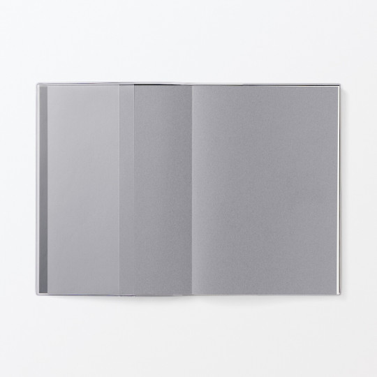 Kalendarz 2026 tygodniowy B6 układ pionowy czarny