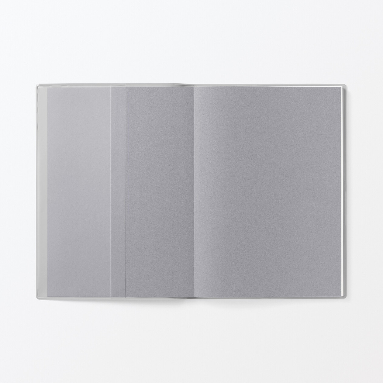 Kalendarz 2026 tygodniowy A6 winylowy szary