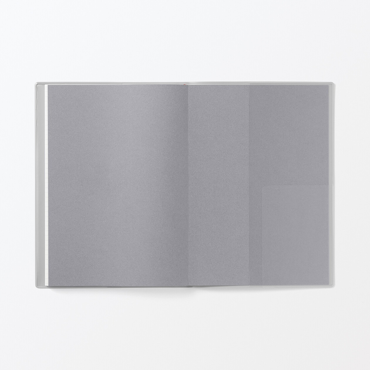 Kalendarz 2026 tygodniowy A6 winylowy szary