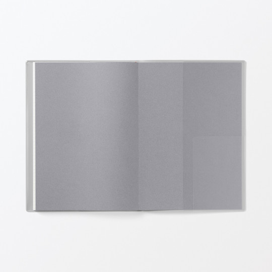 Kalendarz 2026 tygodniowy A6 winylowy szary