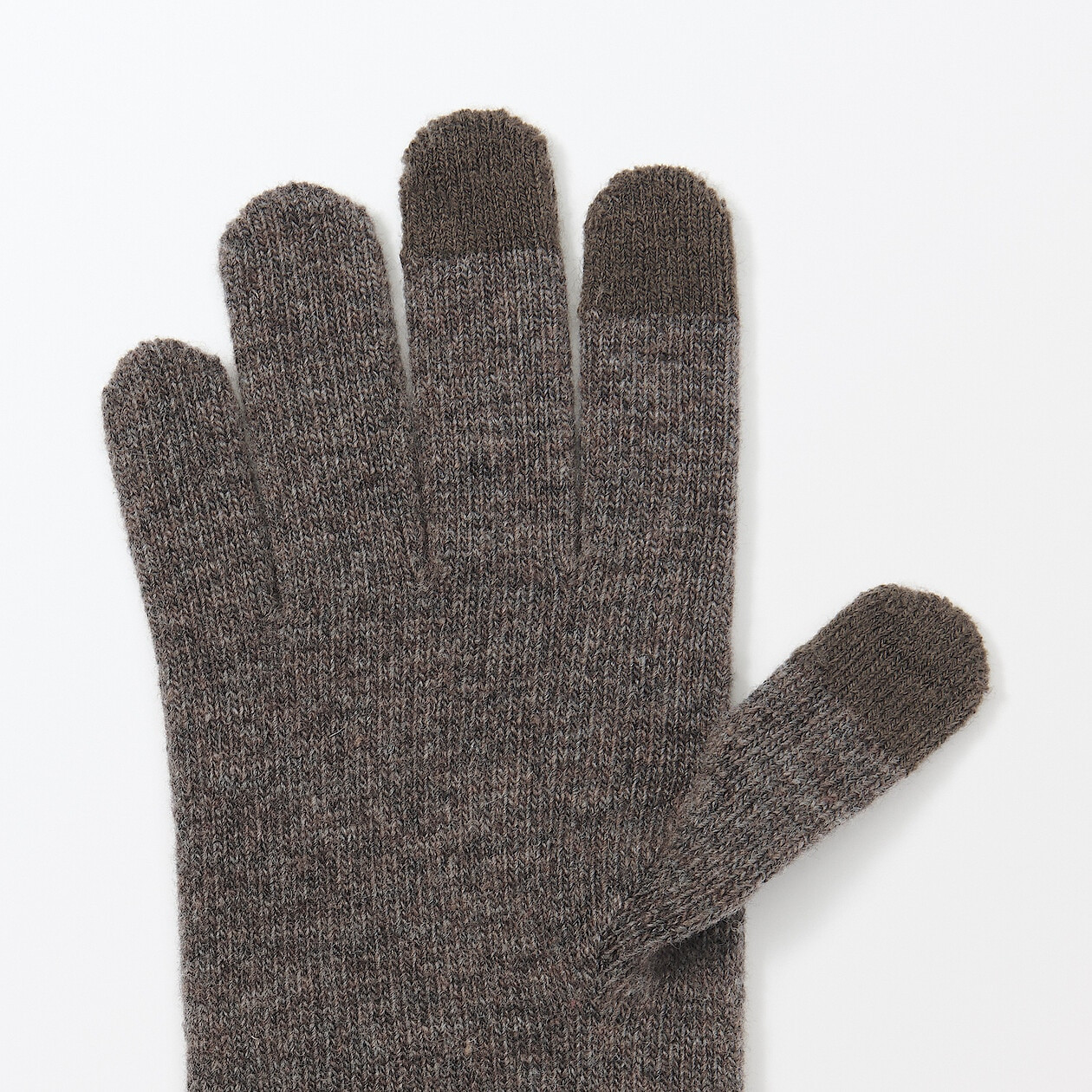 Rękawiczki do ekranów dotykowych brązowe