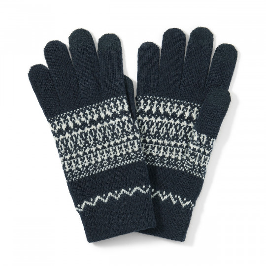 Rękawiczki do ekranów dotykowych granatowe