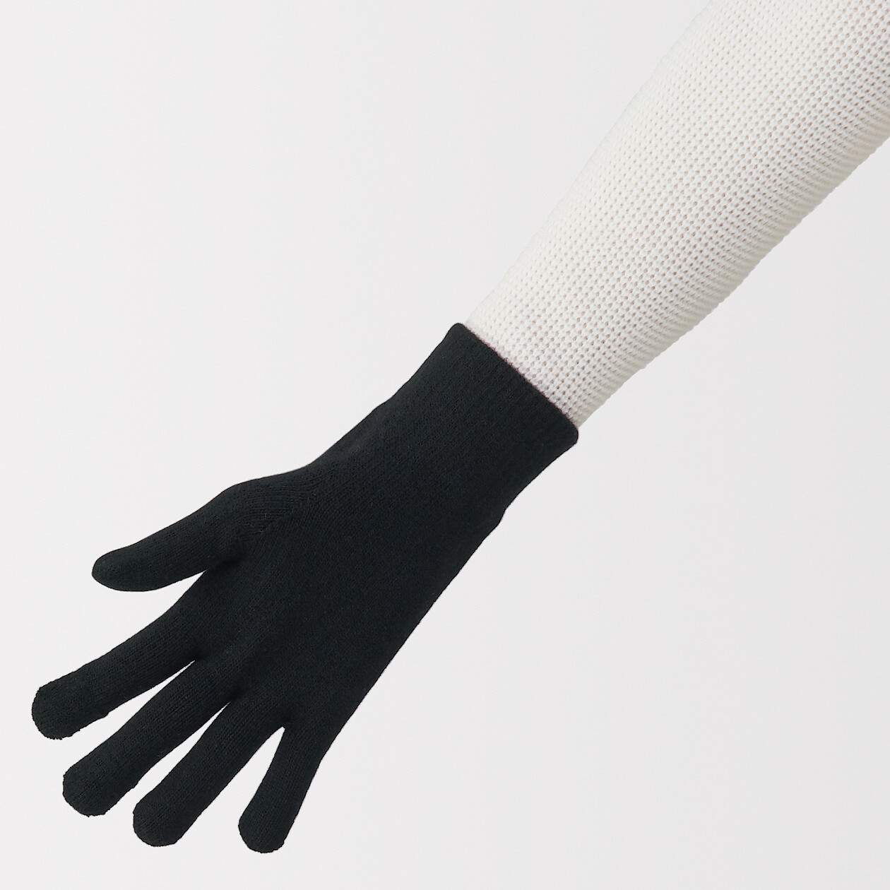 Rękawiczki do ekranów dotykowych czarne