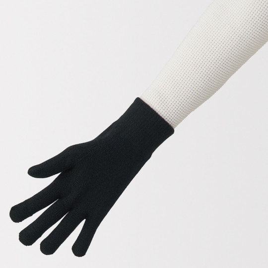 Rękawiczki do ekranów dotykowych czarne