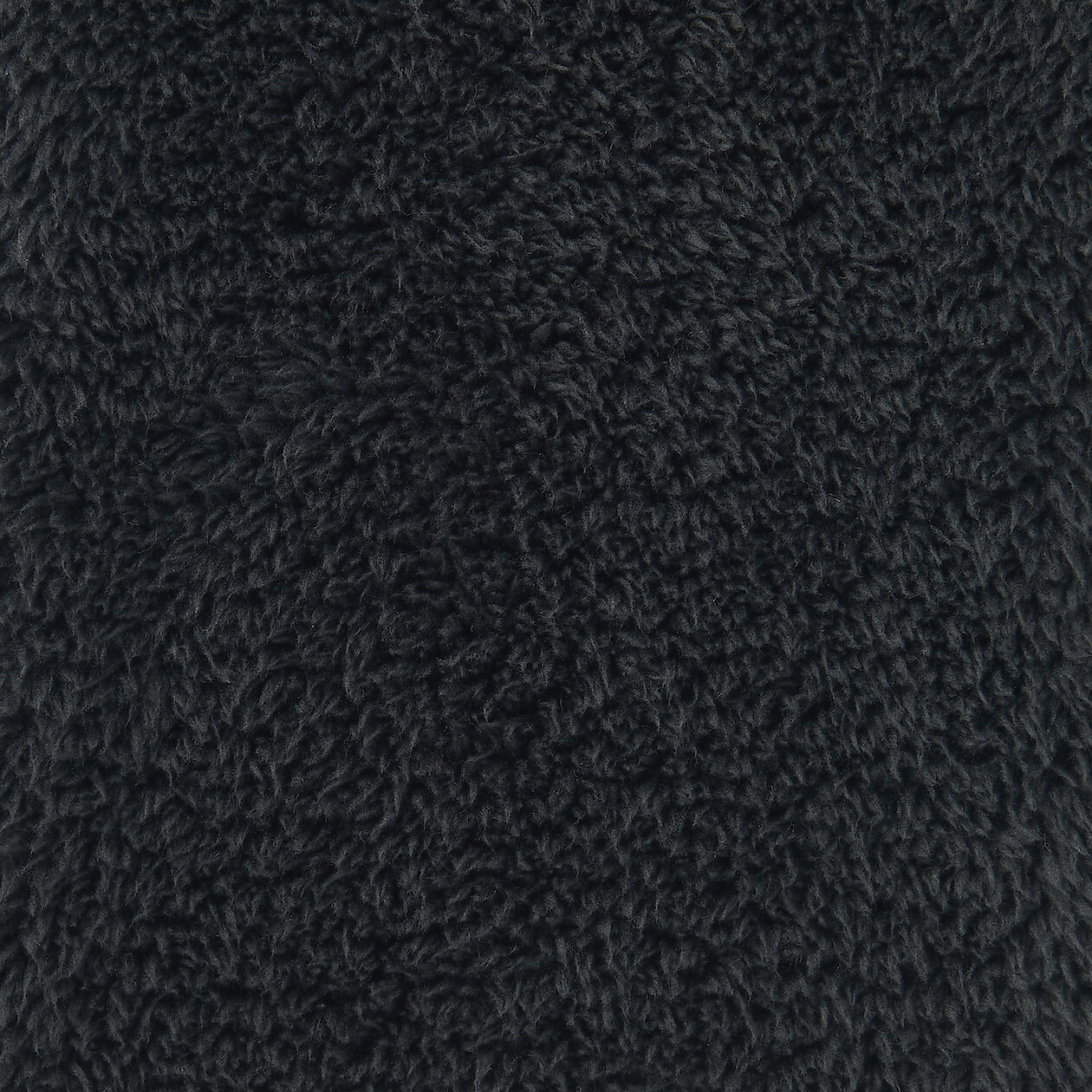 Szalik pluszowy czarny