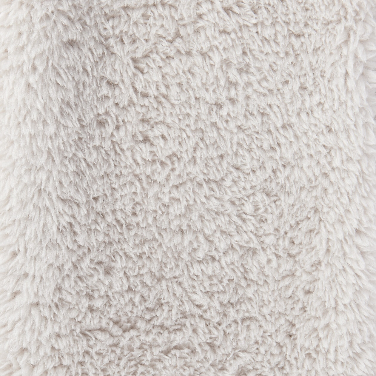 Szalik pluszowy szarobrązowy