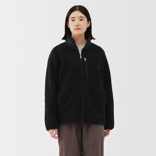 Bluza z polaru rozpinana czarna