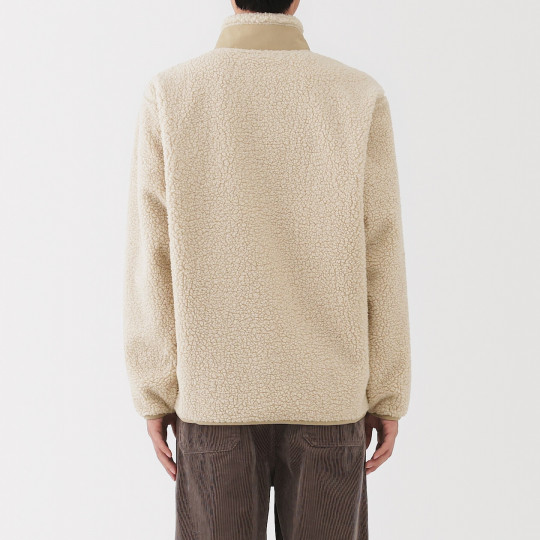 Bluza z polaru rozpinana brązowa