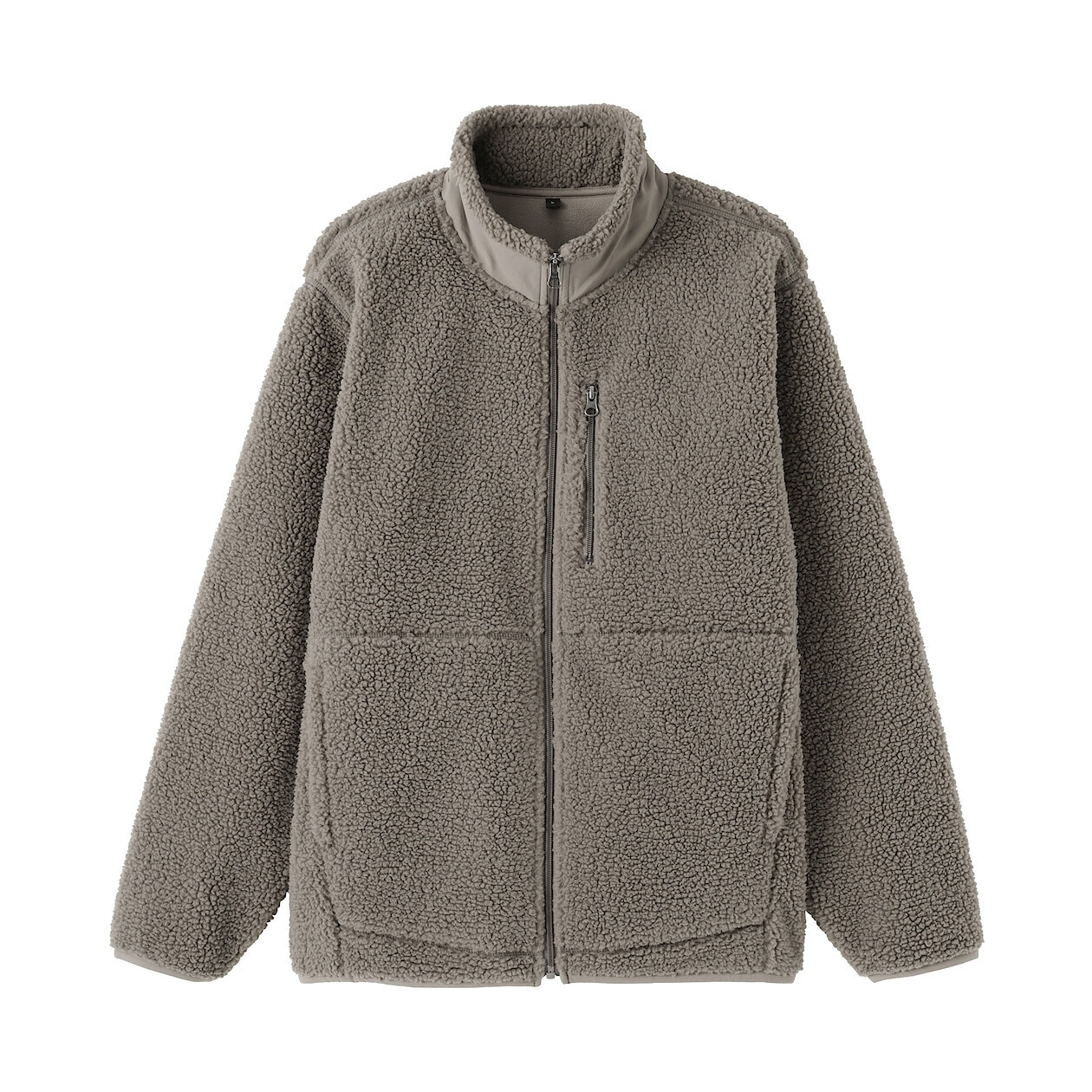 Bluza z polaru rozpinana brązowa