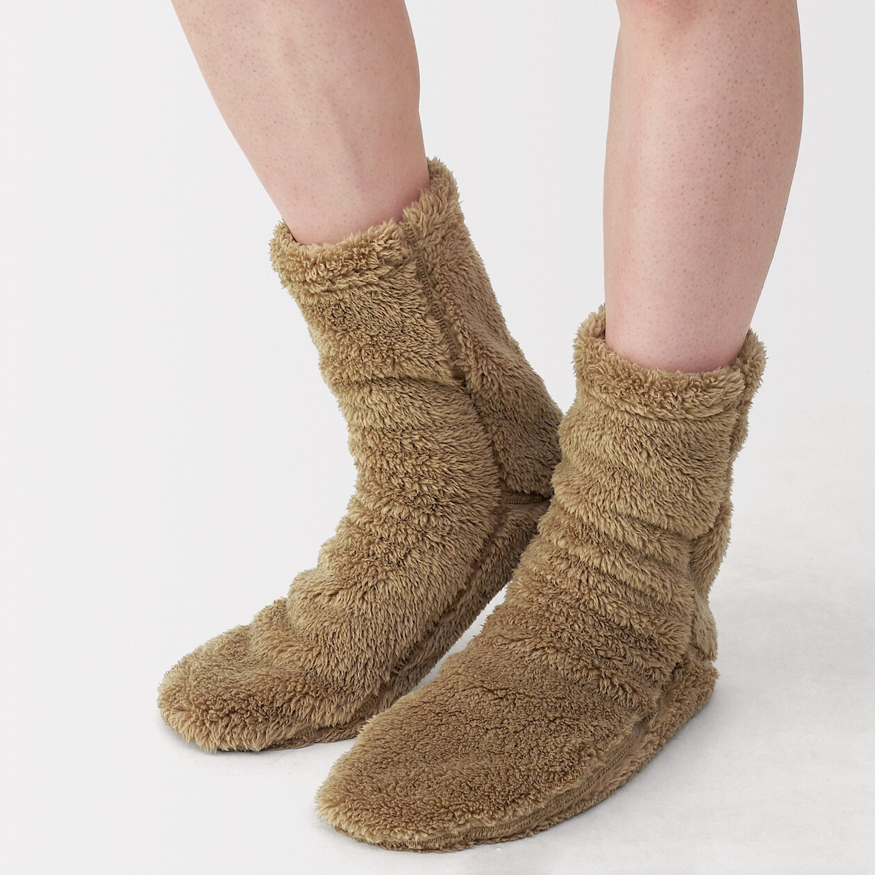 Skarpety ciepłe beżowe