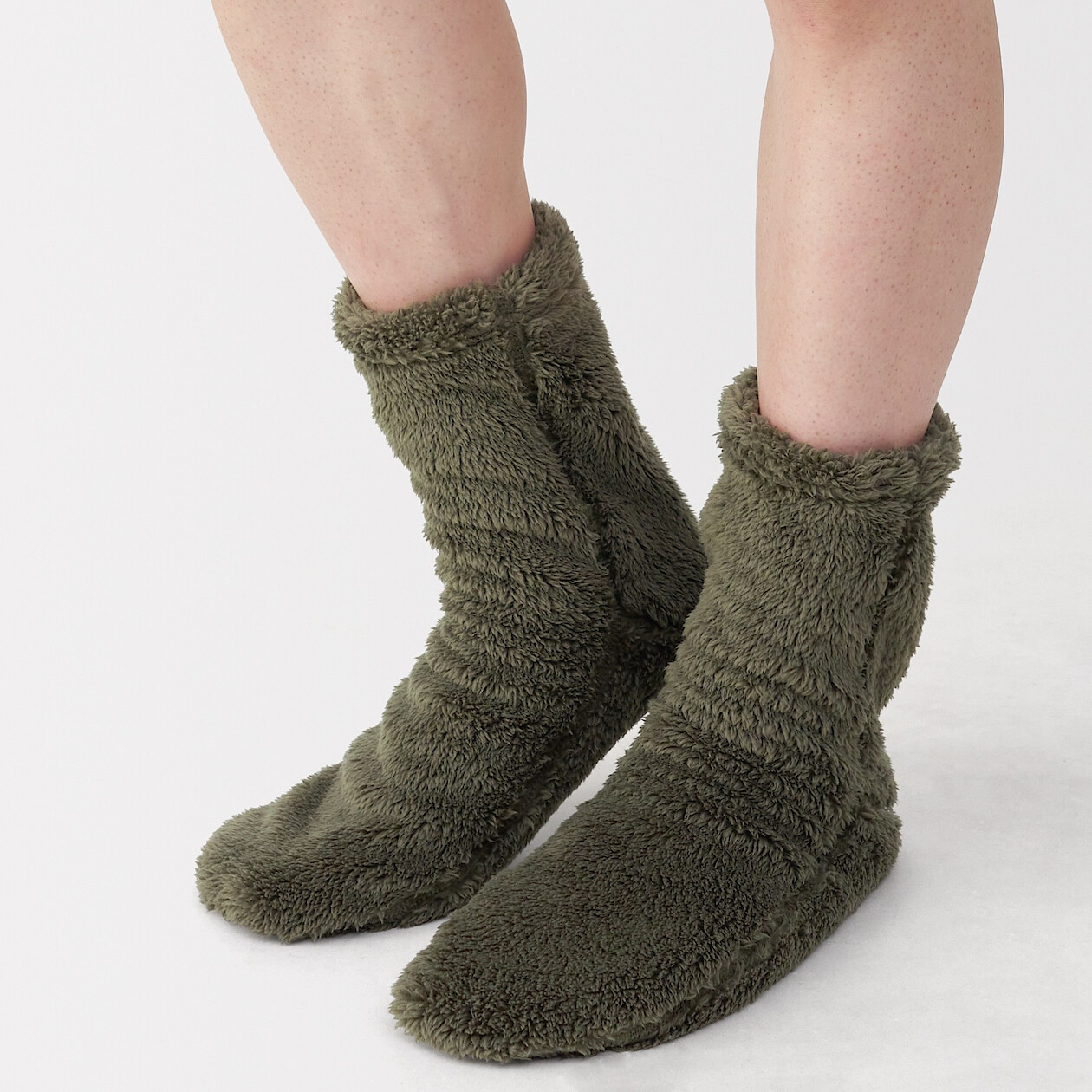 Skarpety ciepłe khaki