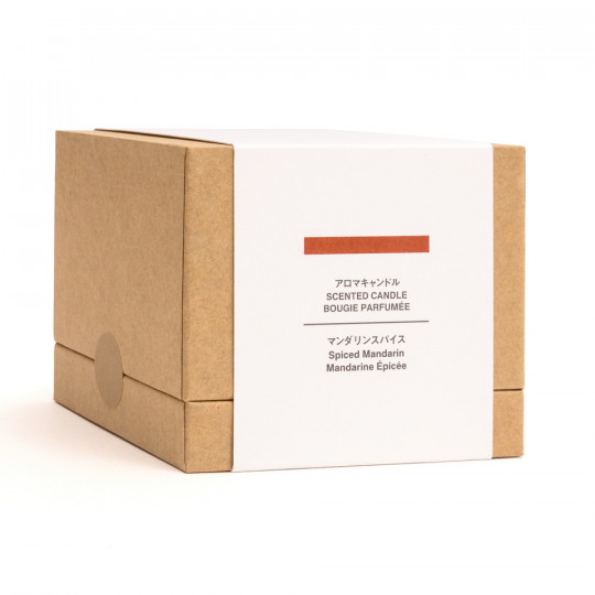 Świeca zapachowa z 3 knotami mandarynka w przyprawach