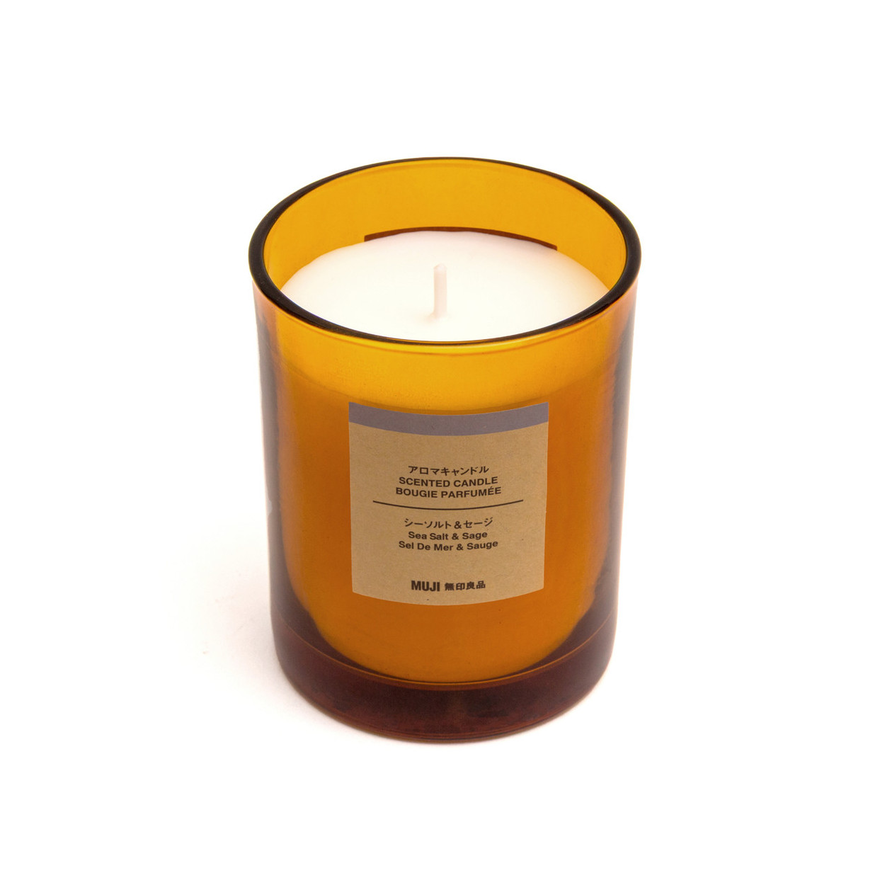 Świeca zapachowa z 1 knotem sól morska i szałwia