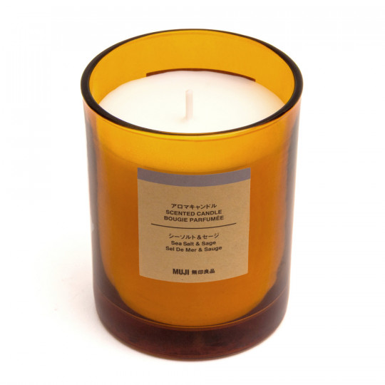 Świeca zapachowa z 1 knotem sól morska i szałwia