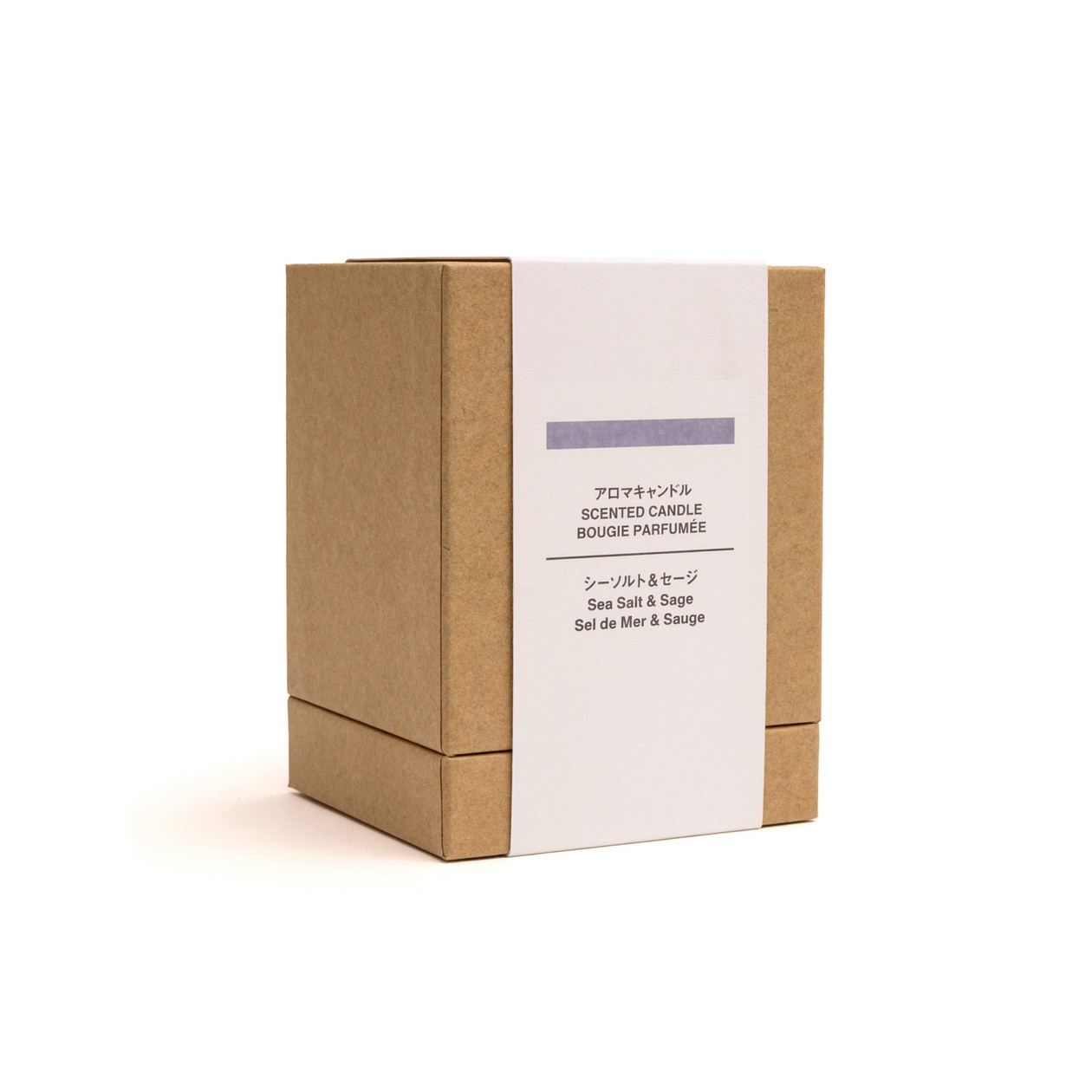 Świeca zapachowa z 1 knotem sól morska i szałwia