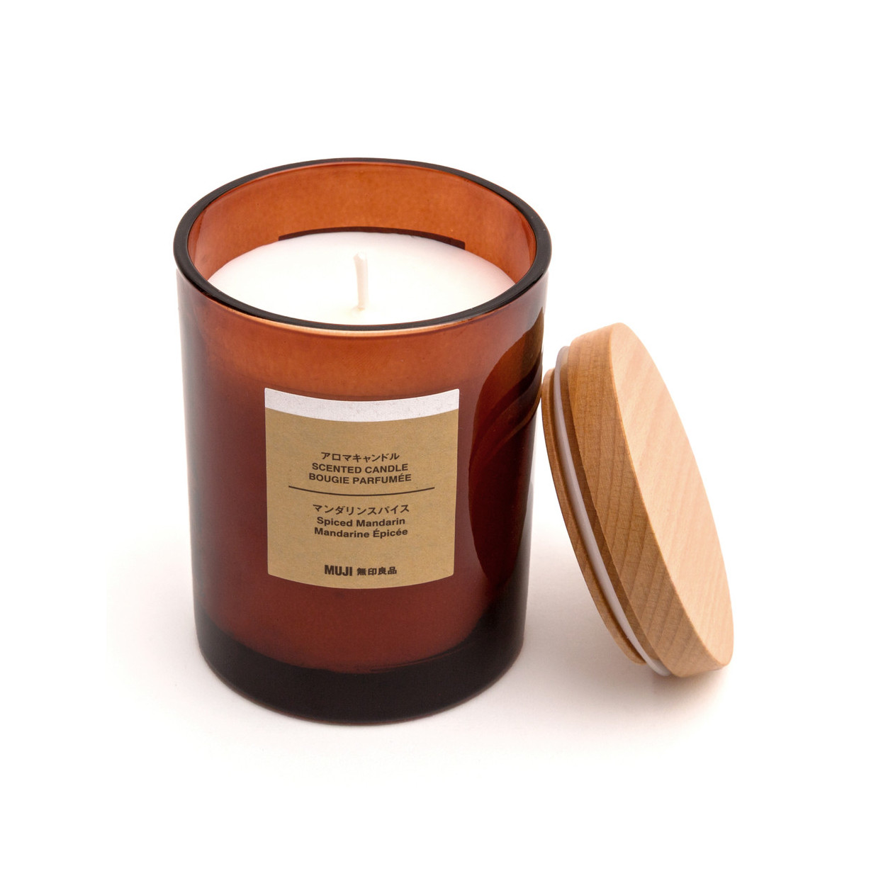 Świeca zapachowa z 1 knotem mandarynka w przyprawach