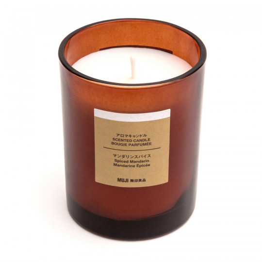 Świeca zapachowa z 1 knotem mandarynka w przyprawach