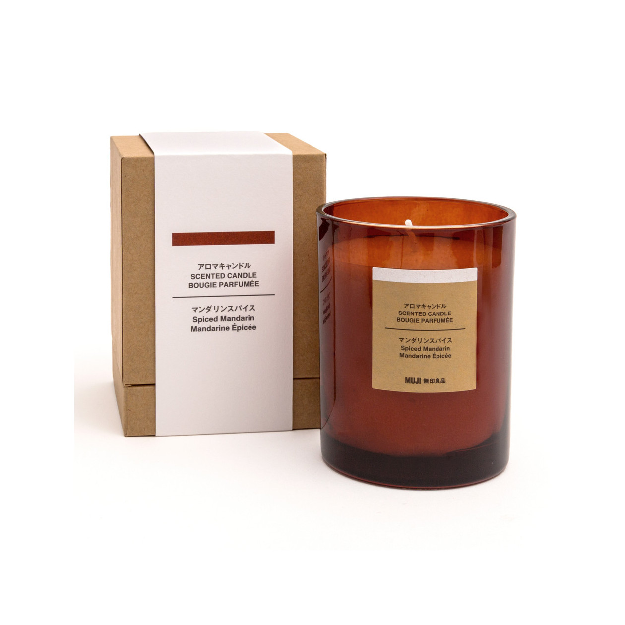 Świeca zapachowa z 1 knotem mandarynka w przyprawach