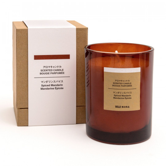 Świeca zapachowa z 1 knotem mandarynka w przyprawach