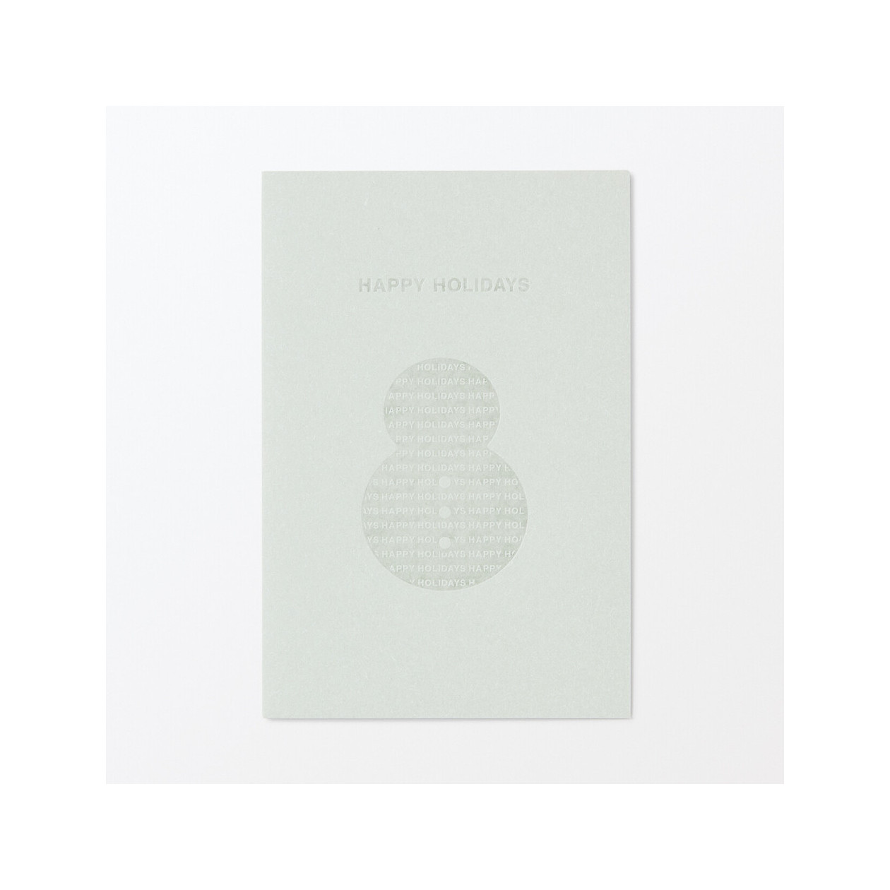 Kartka świąteczna bałwanek