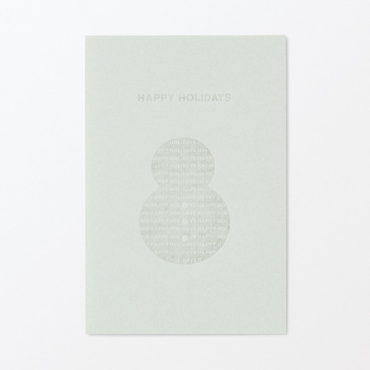 Kartka świąteczna bałwanek