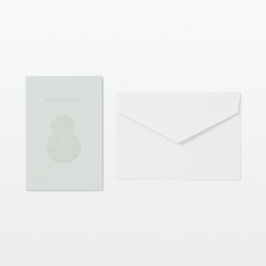 Kartka świąteczna bałwanek