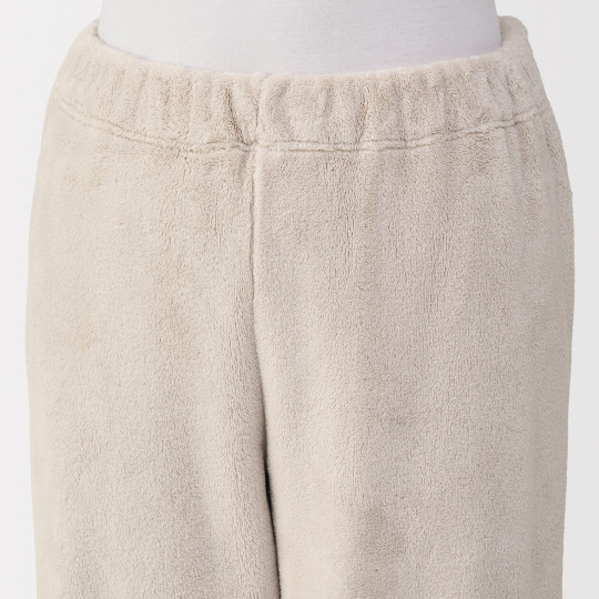 Piżama pluszowa kremowa