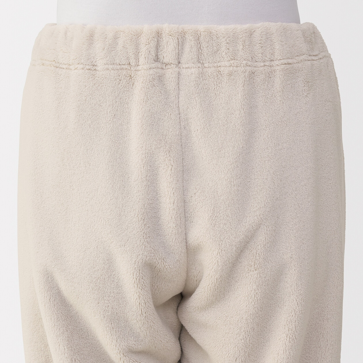 Piżama pluszowa kremowa