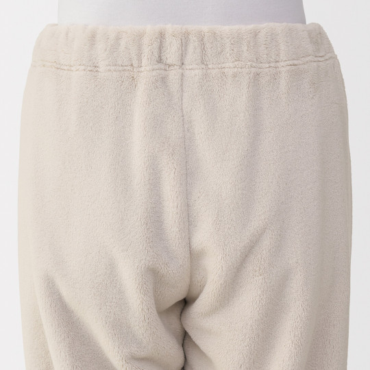 Piżama pluszowa kremowa