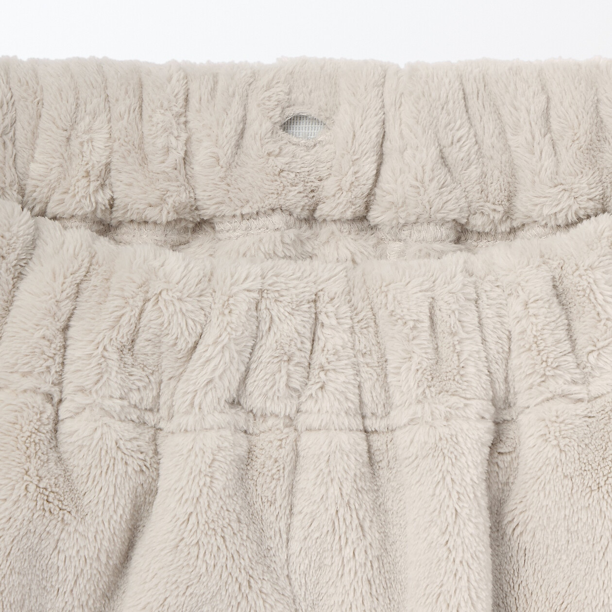 Piżama pluszowa kremowa