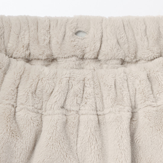 Piżama pluszowa kremowa