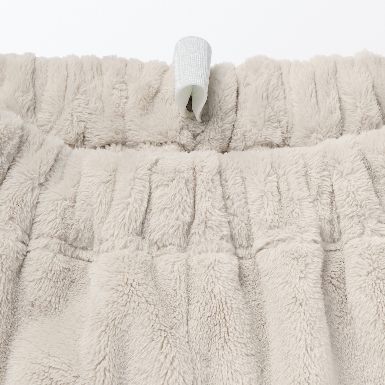 Piżama pluszowa kremowa