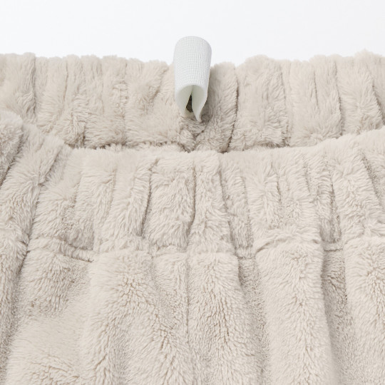 Piżama pluszowa kremowa